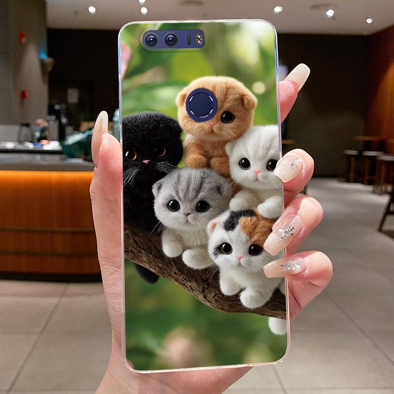 For Huawei Honor 8 Case Cute Cool Boys Girls Silicone Honor8 Soft TPU Phone Case For Huawei Honor 8 FRD-L29 FRD-L09 Case Fundas