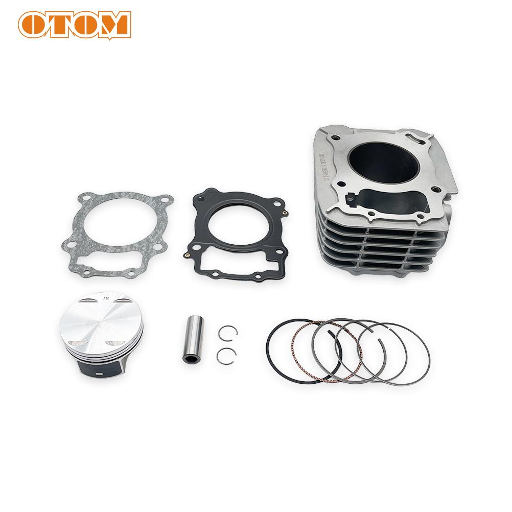OTOM Motorcycle Cylinder Kit For LONCIN YB250R KEWS K23 Engine Parts 71mm Air Cylinder Block Piston Kit Gasket Set