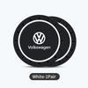 Valve Stems Caps Car Cup Anti Slip Pad With Logo Waterproof Protection Pad For Volkswagen VW Golf 4 5 6 7 Polo Jetta Sagitar Mag PX7