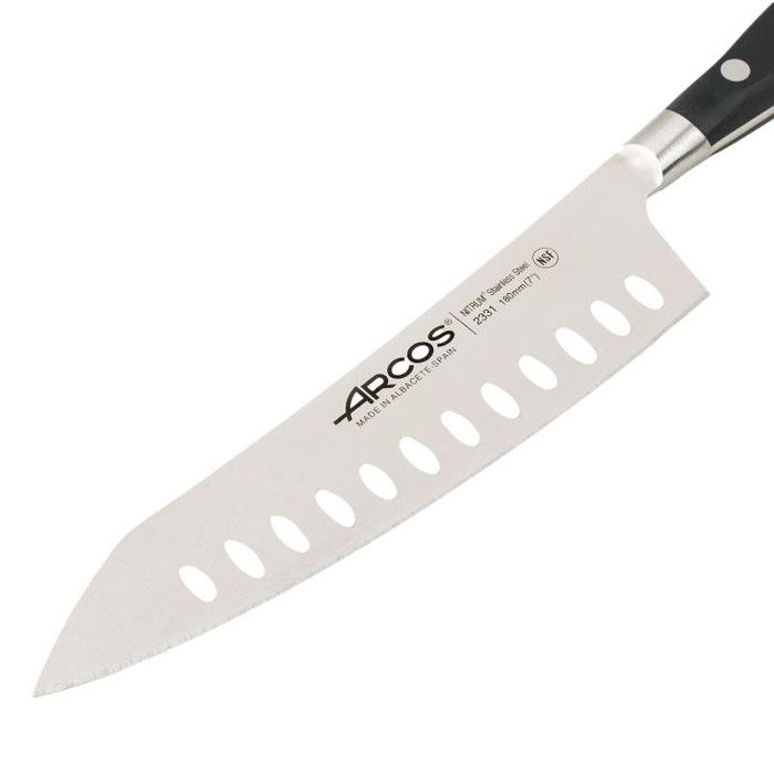 ARCOS Riviera - Couteau Rocking Santoku (180 mm)