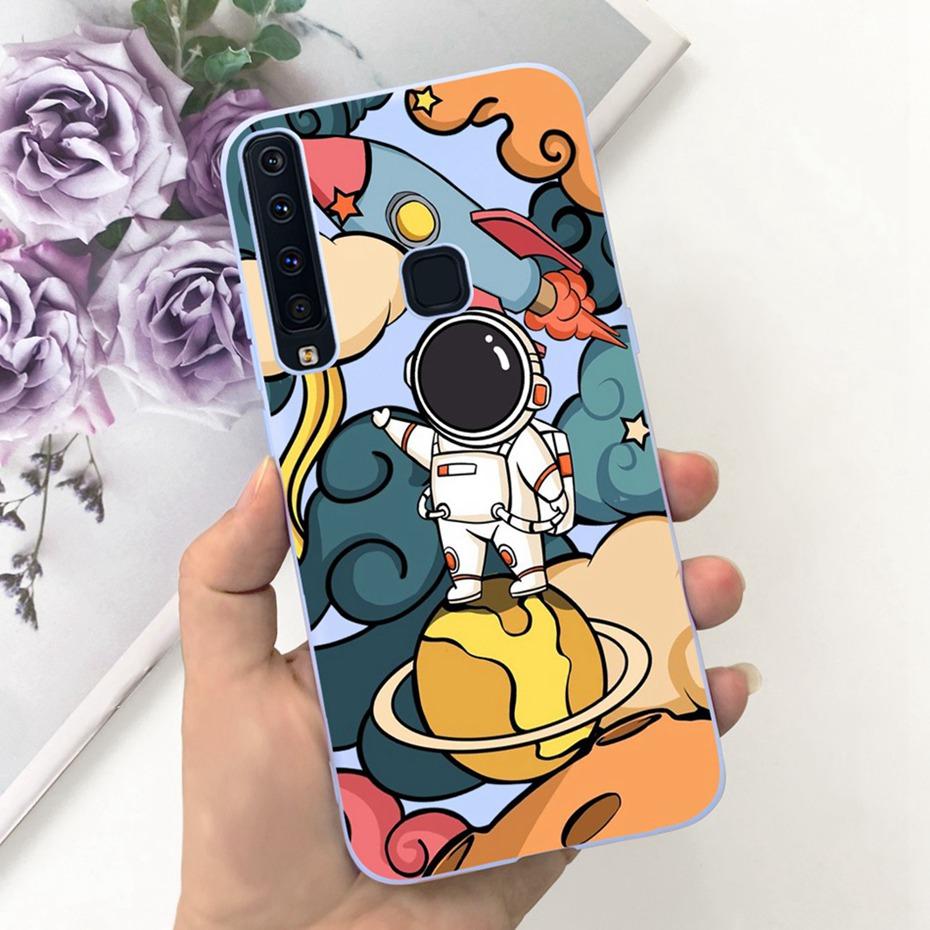 Hülle Für Samsung Galaxy A9 (2018) Niedliche Cartoon-Bonbonfarbene Weiche Silikon-Handyhüllen Für Samsung A9 2018 SM-A920F A9200 Bumper