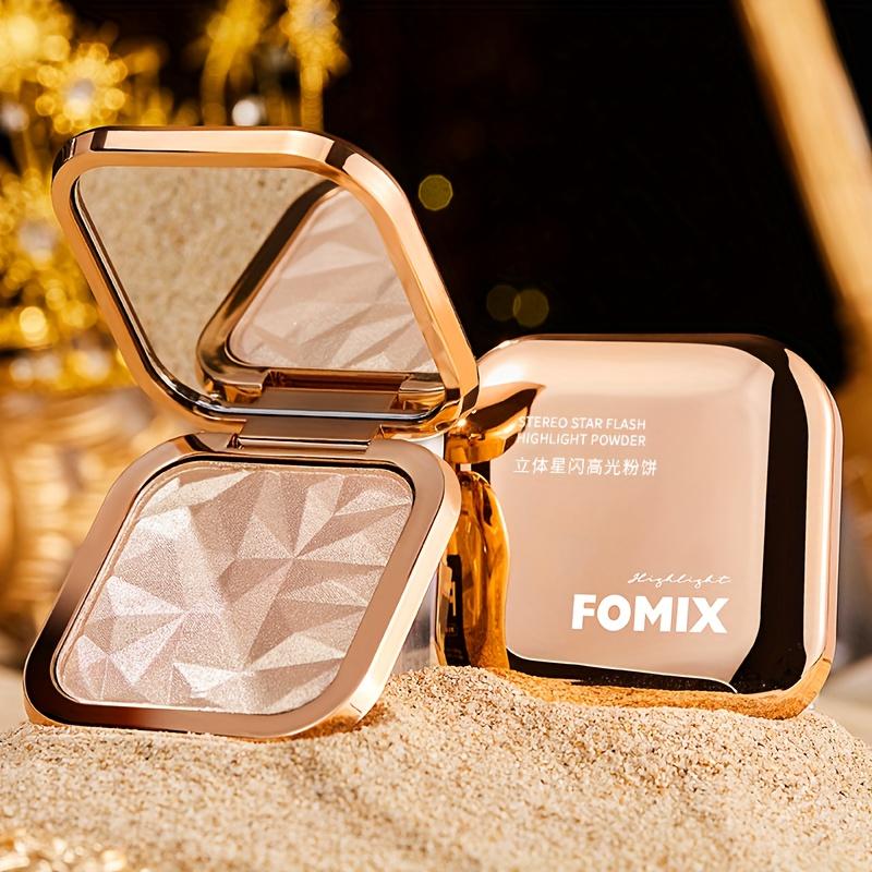 

Pearlescent Champagne Powder - Waterproof, Sweat-Proof, High Gloss for Nose Shadow Contouring and Brightening (Integrated Plate)