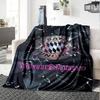 Bayern Munich Customize Text Blanket Multi-purpose Customizable Blanket Ultra-Soft Throw For Chair Picnics Nap Seaside for All Occasions