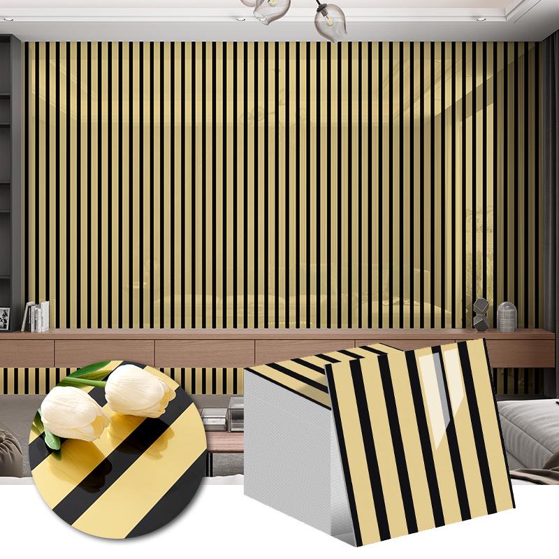 3D Self-Adhesive Waterproof Marble Wall Sticker: Imitation Tile & Moisture-Proof Panel Cover