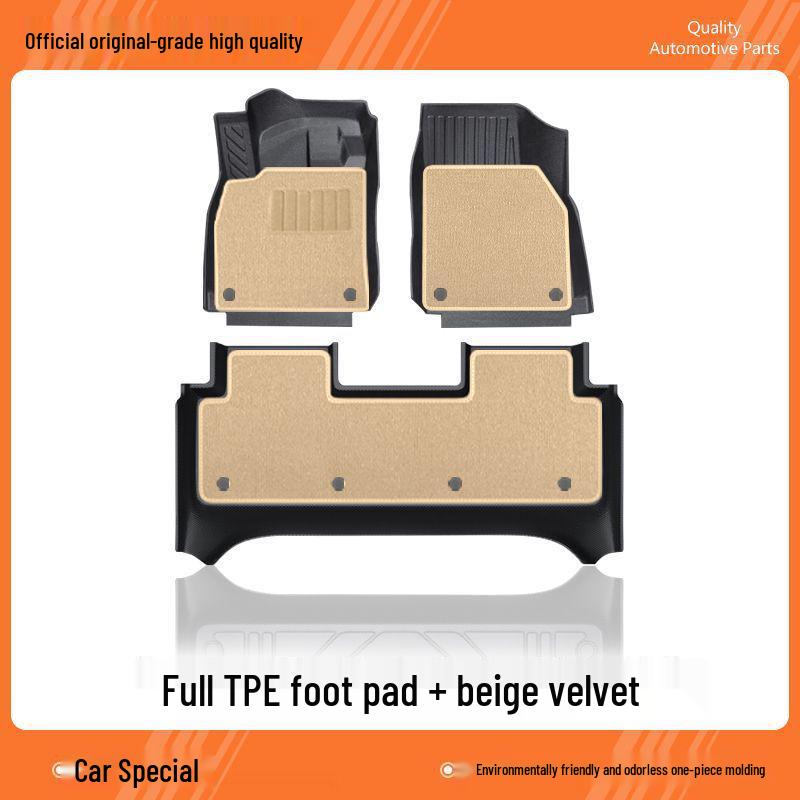 Honda CR-V TPE Floor Mats - Custom Fit for 26 Models with Thickened Carpet