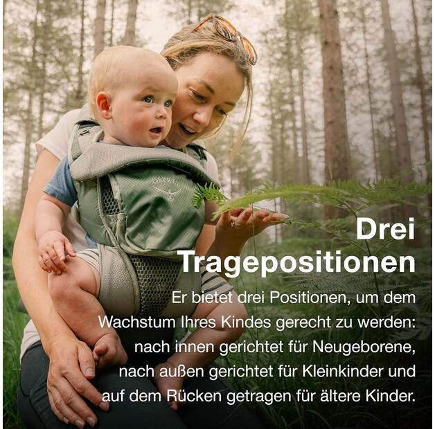 Osprey Poco Soft Child Carrier Backpack Black (10006177)