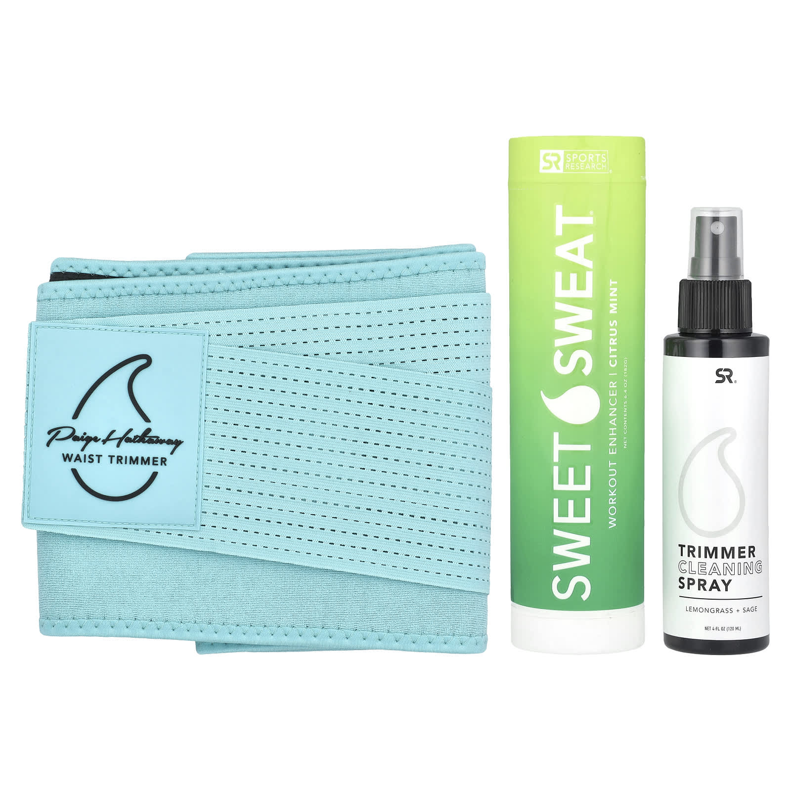 

Sweet Sweat®, Page Hathaway Waist Trimmer Kit, XS/S, Blue, 3-Piece Kit
