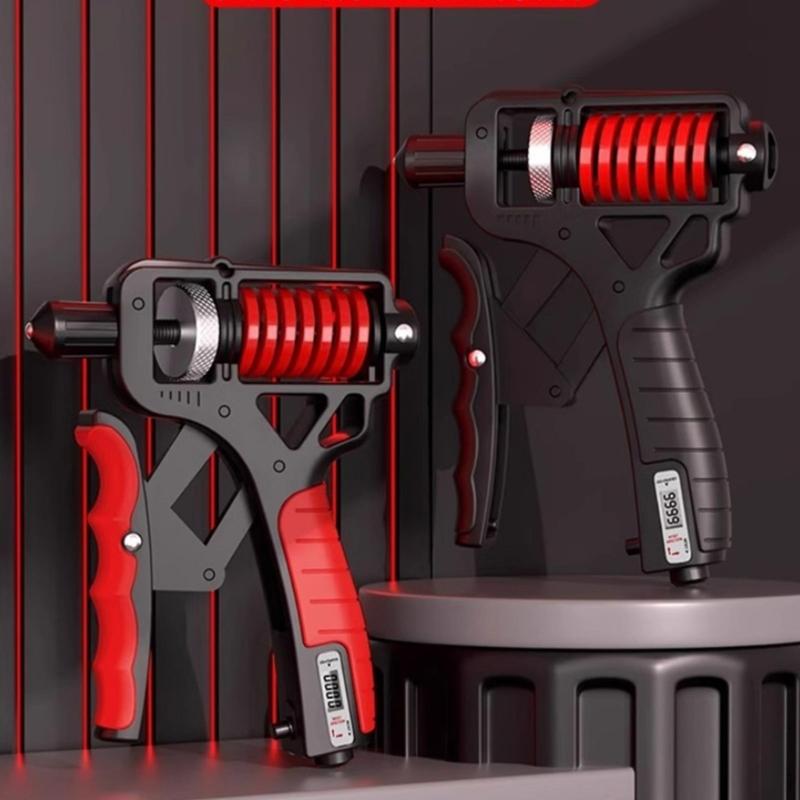 Regulable Resistance Hand Grip Strengthener with Quiet Spring Technology for Homes Gym Office Training