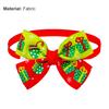 Cats Collar Christmas Series Pattern Decor Accessories Easy-wearing Pet Dogs Cat Bow Tie Pet Product