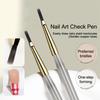 Nail Art Brush Multifunctional Stripe Liner Brushes Modeling Water Ripple DIY Design Hard Bristle Brush Nail Art Tools