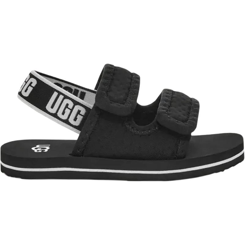 UGG Kids Lennon Slingback Sandal Black 1152817K-BLK