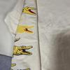 Used LACOSTE Timeline Clock Sleeve Print Long Sleeve T-Shirt