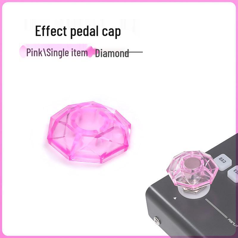 Multi-color Electric Guitar Pedal Foot Caps - Single Pedal Accessories