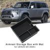 Center Console Organizer for Lexus GX GX550 GX550h 2024+ Armrest Storage Box Mat