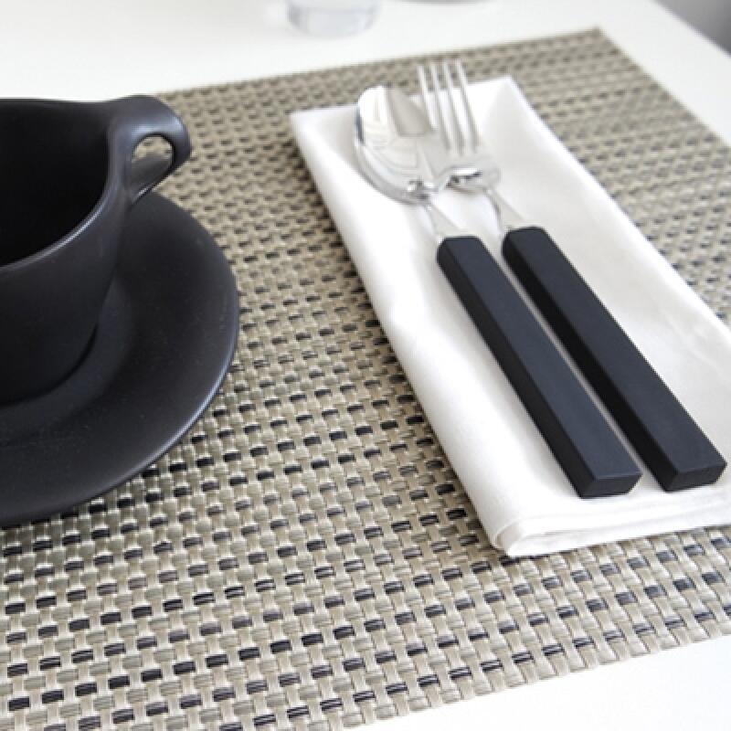 

Modern Square Table Mat Natural Khaki
