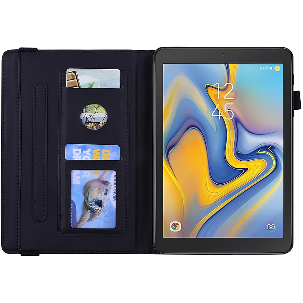 Tablet Case for Samsung Galaxy Tab A 8.0 2018 Case T387 SM-T387V SM-T387W SM-T387 For Galaxy Tab A 8.0 Embossed Skin Caqa + Gift