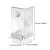No Mess Bird Feeders Automatic Parrot Feeder Drinker Acrylic Seed Food Container Cage Accessories For Small And Medium Parakeets