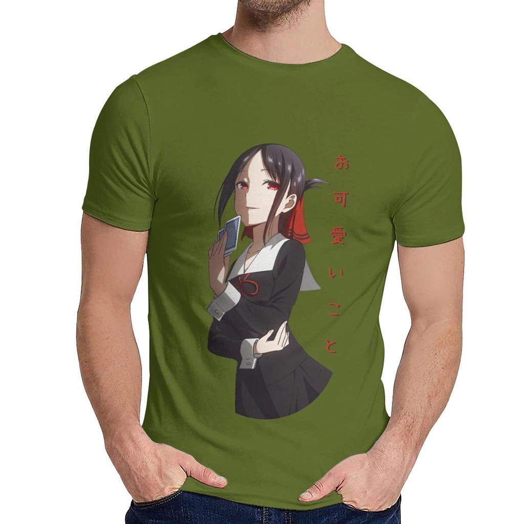 Miękki Cienki Kaguya Okawaii Koto Koszulka Anime Kaguya Sama Miłość To Wojna Shinomiya Kaguya Krótka