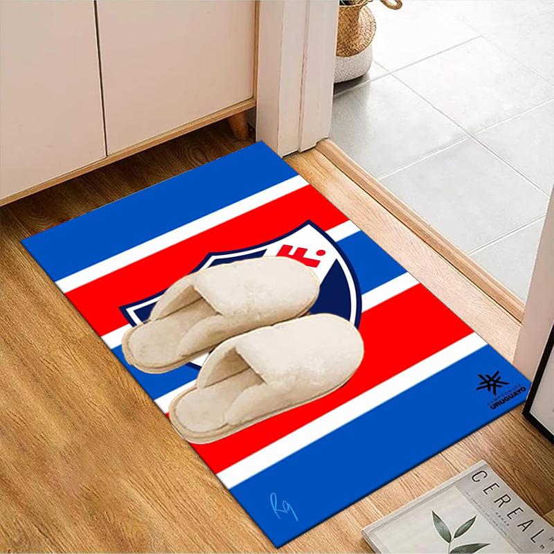Montevideo Shield Emblem Rug Game Carpet, Floor Mat for Bedroom Living Room Entryway Rug, Home Decor Idea Gift for Christmas birthday