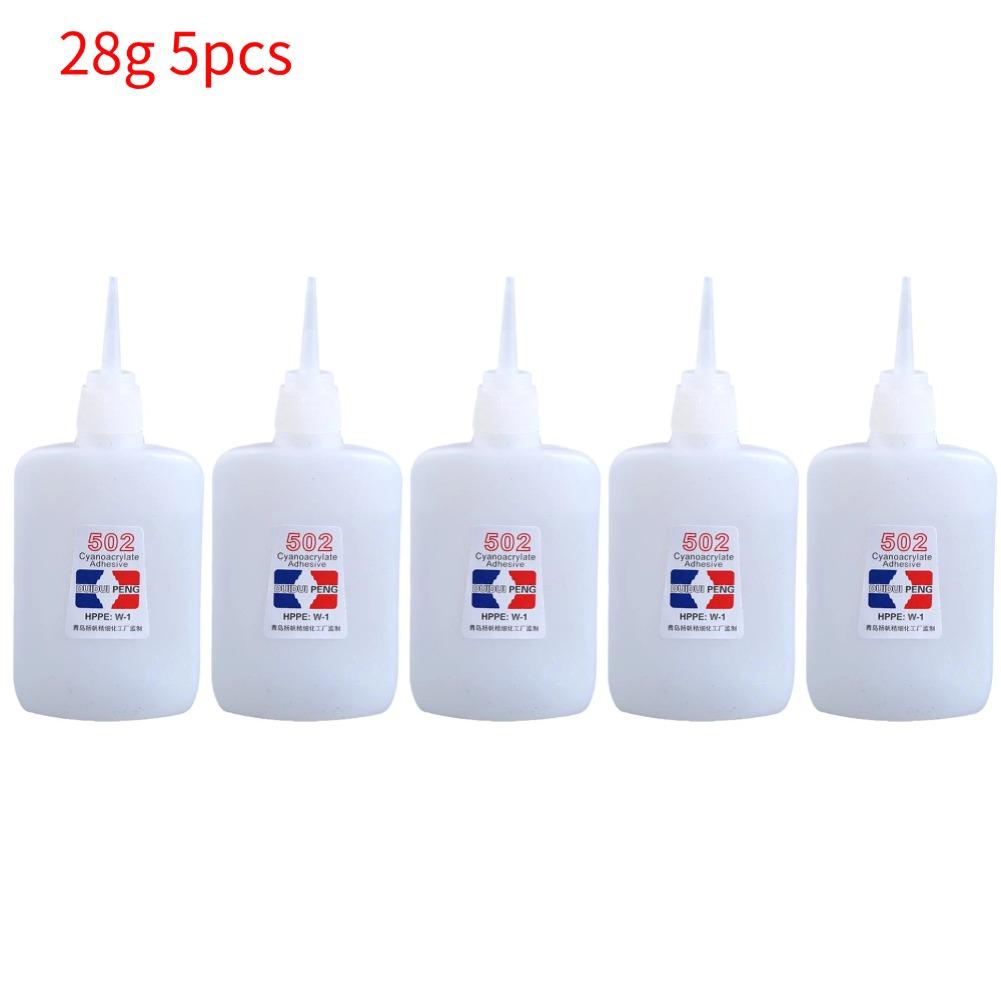 502 Superlepidlo Okamžité Rychleschnoucí Kyanoakrylátové Silné Lepidlo Adhezivní DIY Rychlé Spojení Kov Plast Dřevo Kancelářské Potřeby Rychlé Lepidlo