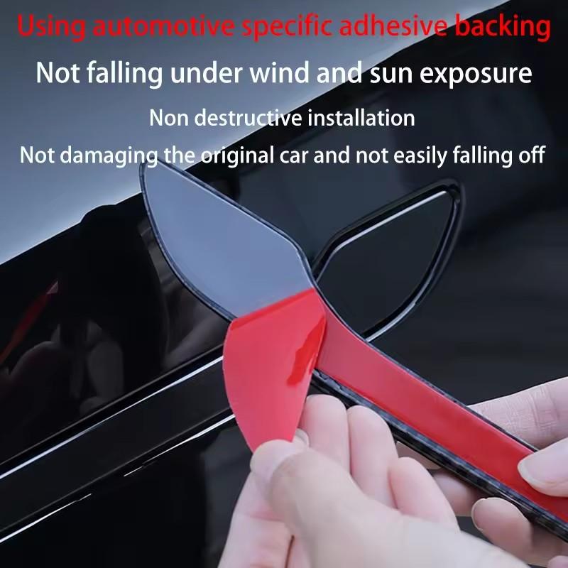 For Tesla Model Y Juniper 2025 Door Handles ABS Antifreeze Handle Stickers Patch Cover Car Modification Frost-proof Doorknob
