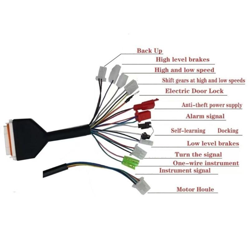 60-72V 3000W 80A Brushless Motor Controller Sine Motor Speed Controller BLDC Motor Controller Modified Accessories