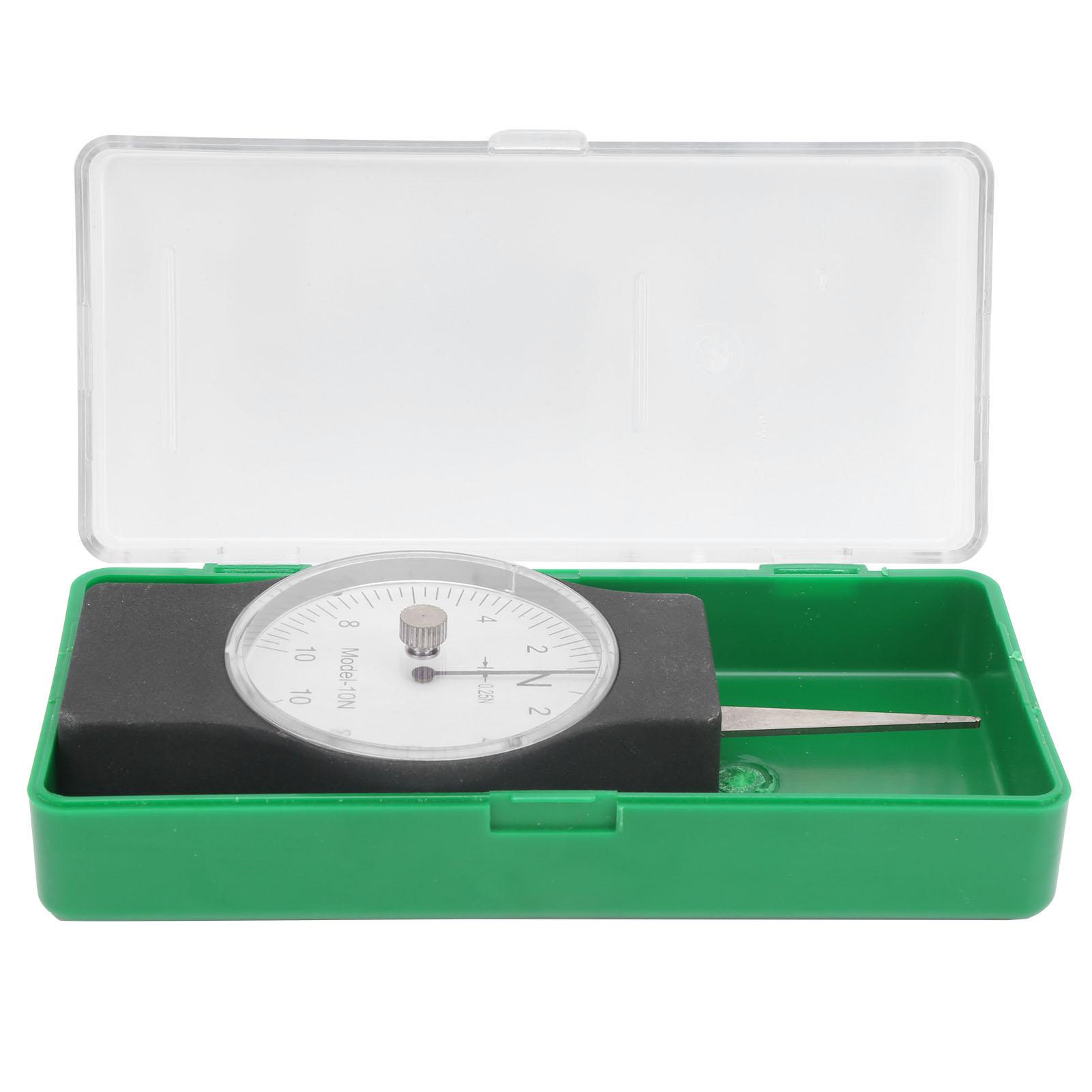 SEN‑10‑1 Tension Gauge with Single Pointer Portable Tensiometer Force Meter Tool 10N ABS+alloy