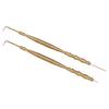 2pcs Eyelash Lift Tool Bamboo Joint Shape Handle Double Head Lash Perm Tool with Comb for Perming Eyelashes
