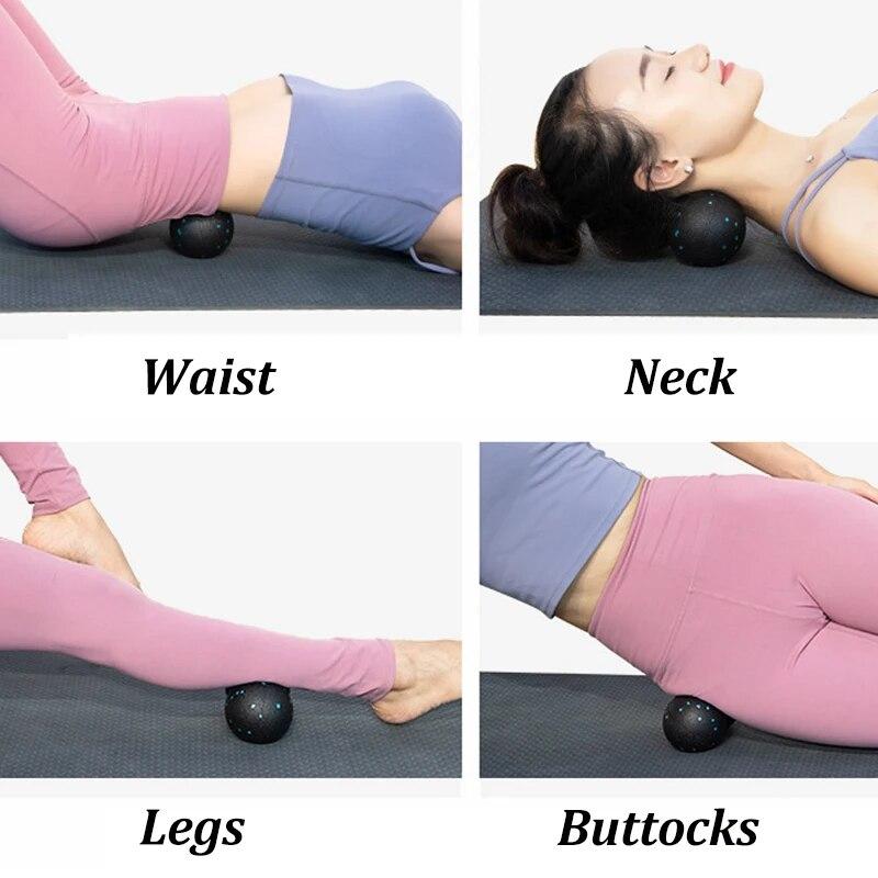 Body Massage Fascia Ball High Density Muscle Relaxation Lacrosse Fitness Yoga Ball