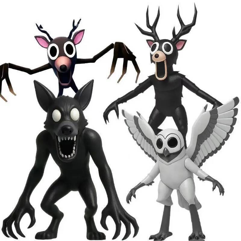 NEW  99 Nights In The Forest Figures Toy 99 Nights Figures Figurine Owl Deer 99 Nights In The Forest Figurine Plastic Gift