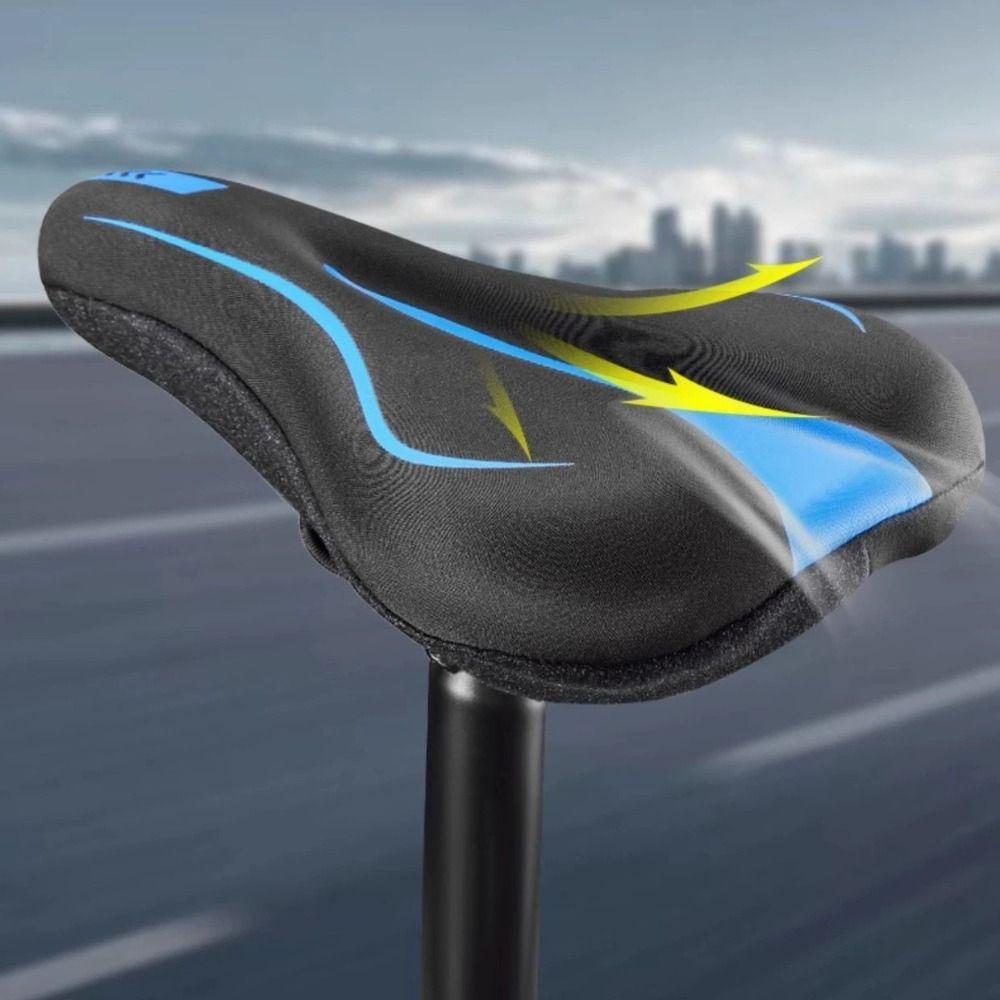 Thicken Bicycle Saddle Cover Silicone Thicken Saddle Cover New Cushion Cover Road Bike