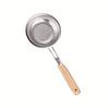 Stainless Steel Skimmer Ladle Deep Strainer Spoon Oil Filter Mesh Scoop Hot Pot Frying Skimmer Kitchen Tool