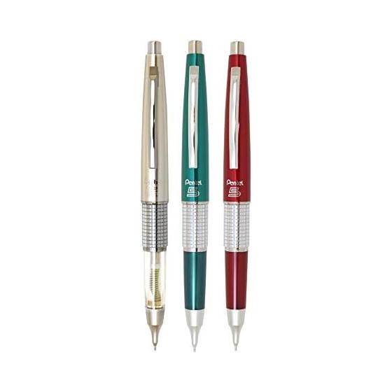 Mannen Shiro Kelly Mechanical Pencil Limited Color 0.5mm [Silver/Clear] Pocket