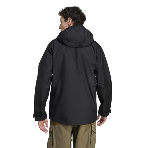 Adidas Hardshell Terrex Techlock 3-Layer GORE-TEX Performance Jacket KVF60 Men's Black (JF1355) J/XL