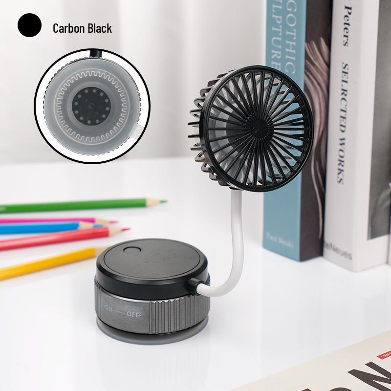 Portable USB Rechargeable Low-Noise Desktop Fan with Strong Summer Breeze Custom/Wholesale/Cross-Border
