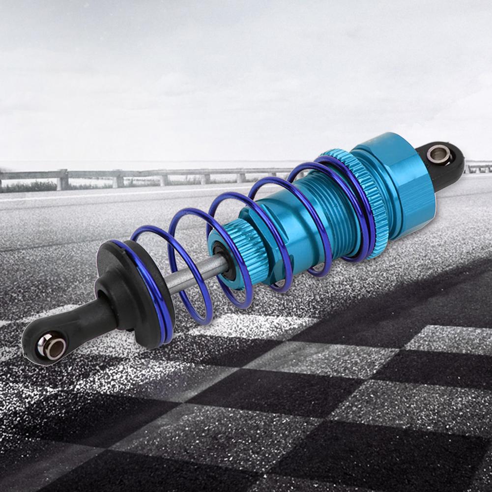 2pcs 92mm RC Oil Pressure Adjustable Front Shock Damper Fit for ZD Racing 7358 1 10 RC CarBlue