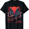 Retro  Car Racing Drifting Art Lover Drifter Racer T-Shirt
