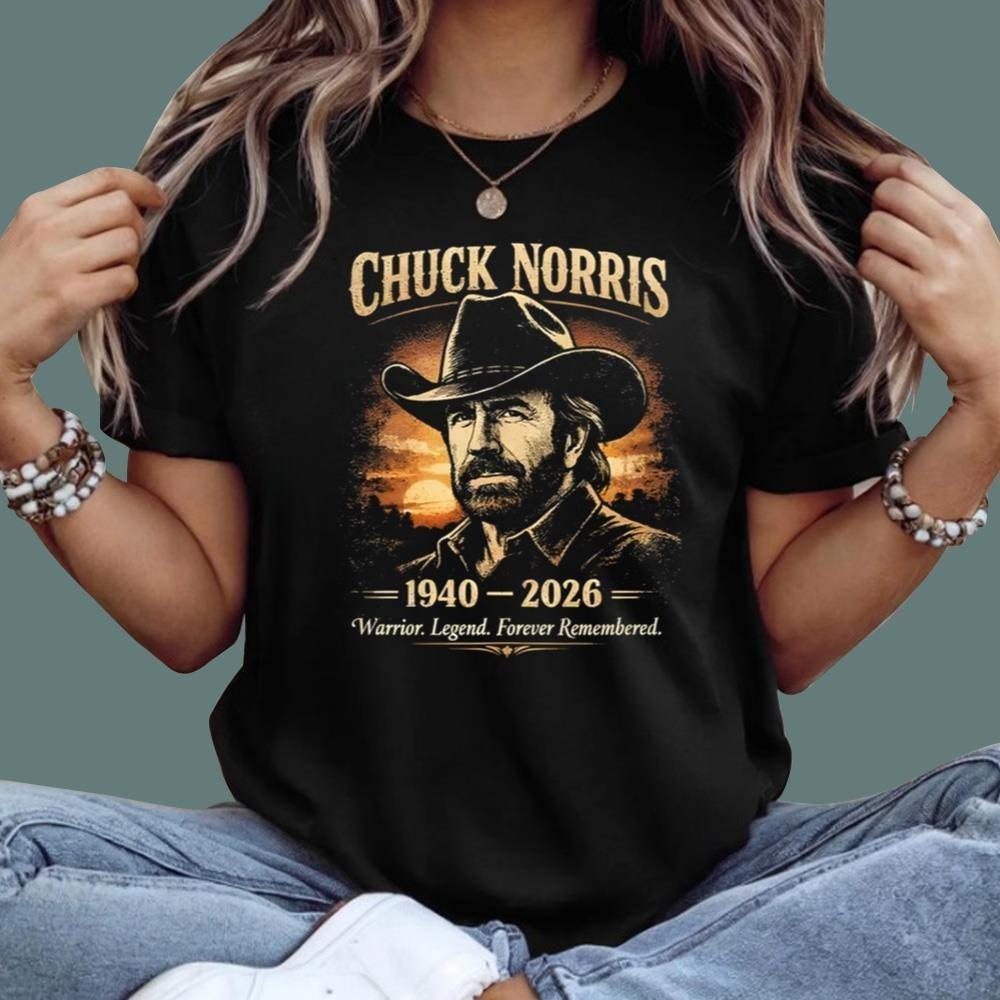 Legend Dont Die Chuck Norris 1940_2026 Est Never Tshirt