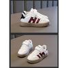 Mädchen Weiße Sneaker, Frühling und Herbst Neue Fleecegefütterte Sportschuhe, Freizeitschuhe für Ältere Kinder und Studenten