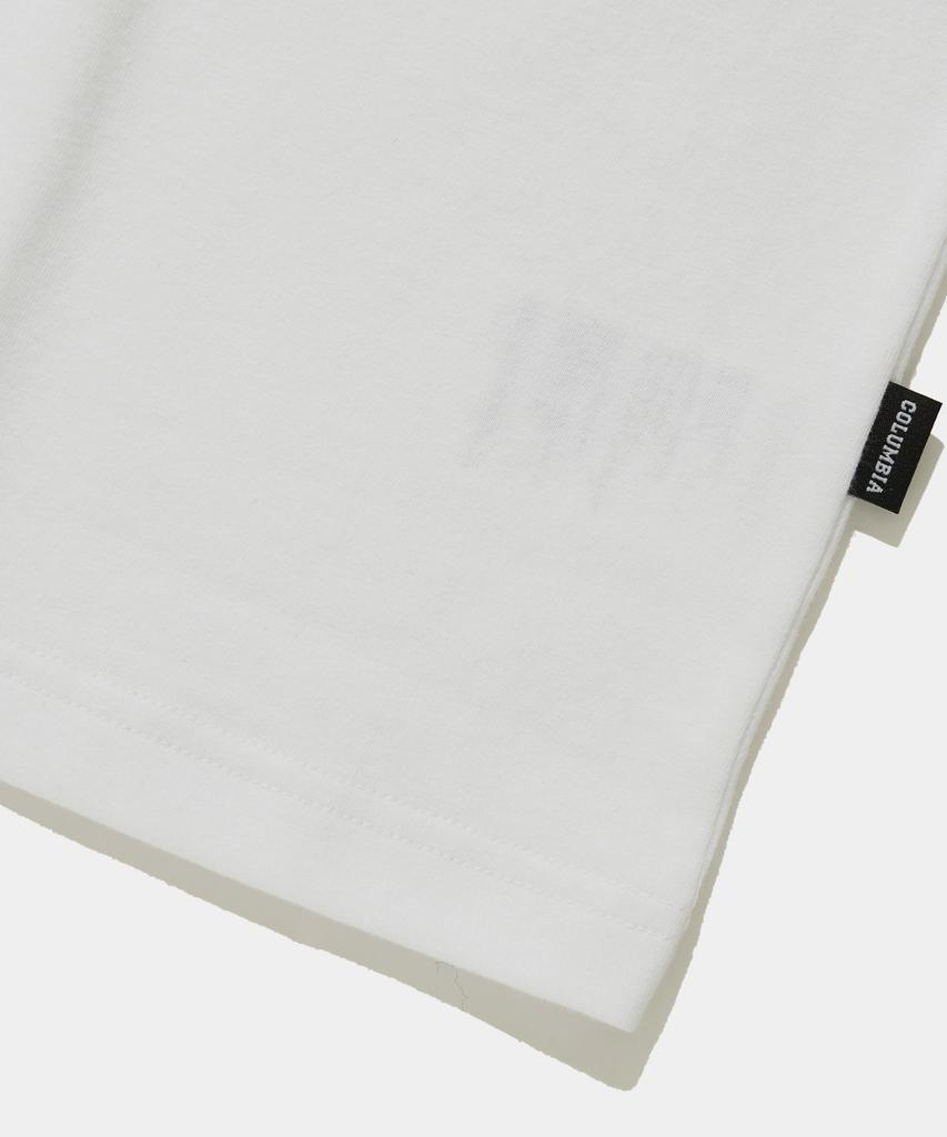 COLUMBIA UNIVERSITY Tropical Logo S/S T-Shirts_White