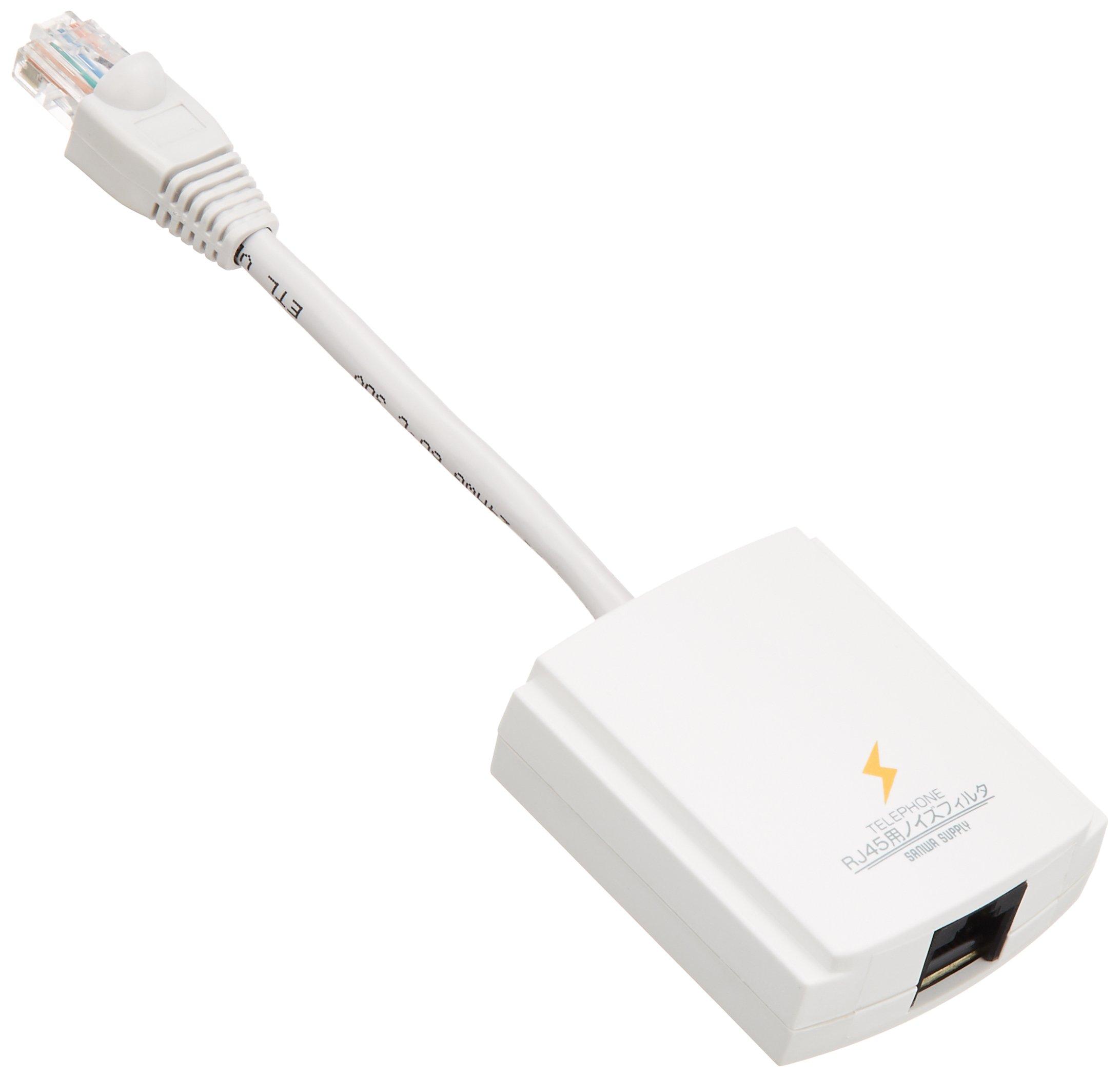 

Sanwa Supply RJ45 Noise Filter TEL-RJ45NF