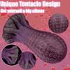 Super Thick Octopus Tentacle Anal Plug  Silicone Shaped Anal Plug With Suction Cup  Dual-purpose Anal And Vaginal SM Sex Toy