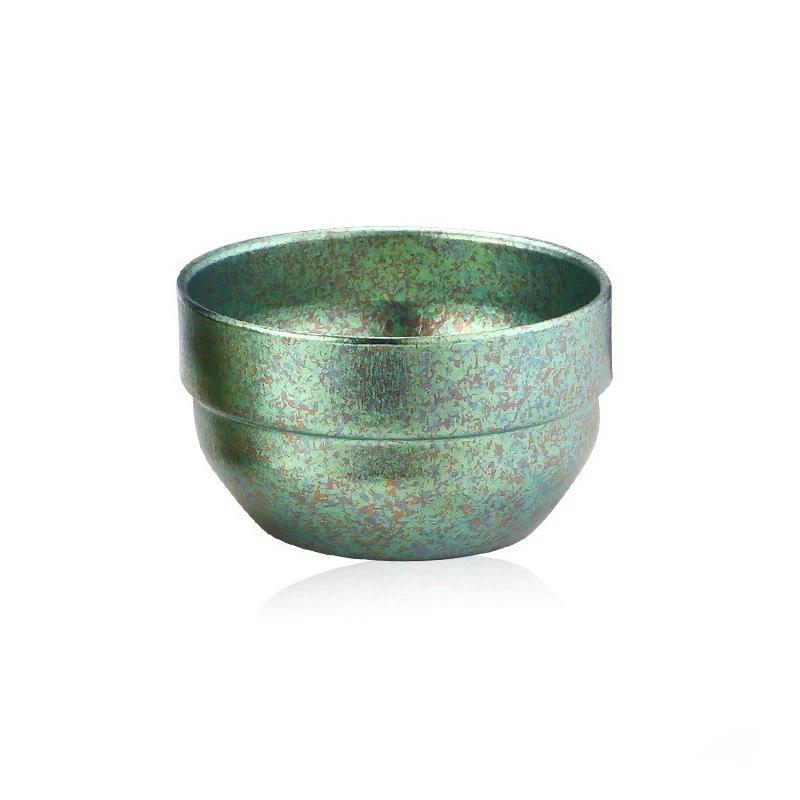Titanium Cup Pure Titanium Tea Cup Stack Cups Outdoor Camping Portable Tea Set Storage for Home Double Anti-scalding Tea Bowl