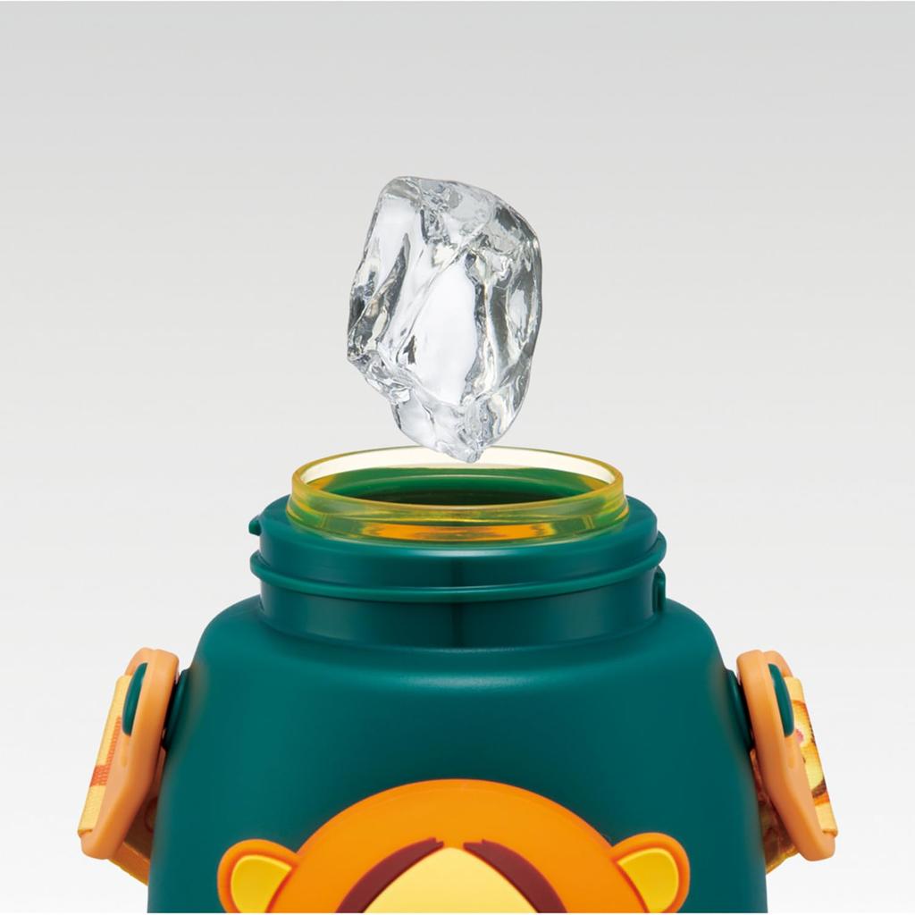 Skater 590ml Water Bottle with Disney Tsum Tsum and Tigger Mascot Cute Straw for Boys and Straw, Design, Type, Girls, Kids, PMSHP6-A