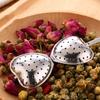 Teapots Reusable Stainless Steel Heart-shaped Spice Loose Leaf Tea Strainer Spoon Tea Infuser Diffuser Filter