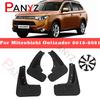 For Mitsubishi Outlander 2013-  Front Rear Car Mud Flaps Mudflaps Splash Guards Mud Flap Mudguards Fender