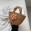 Wholesale bag new summer hand-held women's bag design casual woven bag cotton rope