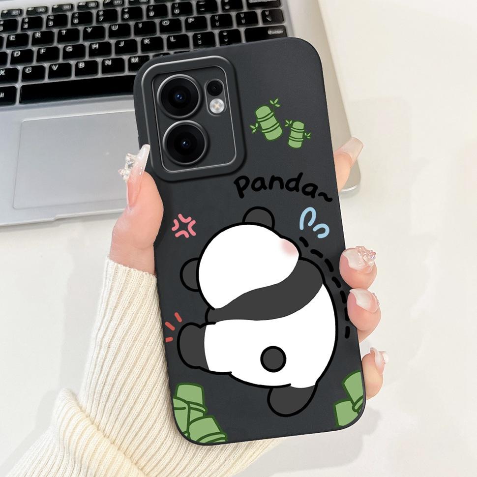 For Oppo Reno13 F Case Cute Rabbit Panda Soft Silicone Phone Cover For Oppo Reno 13 Reno13 Pro 13F Reno13F 5G Fundas Capa Shell