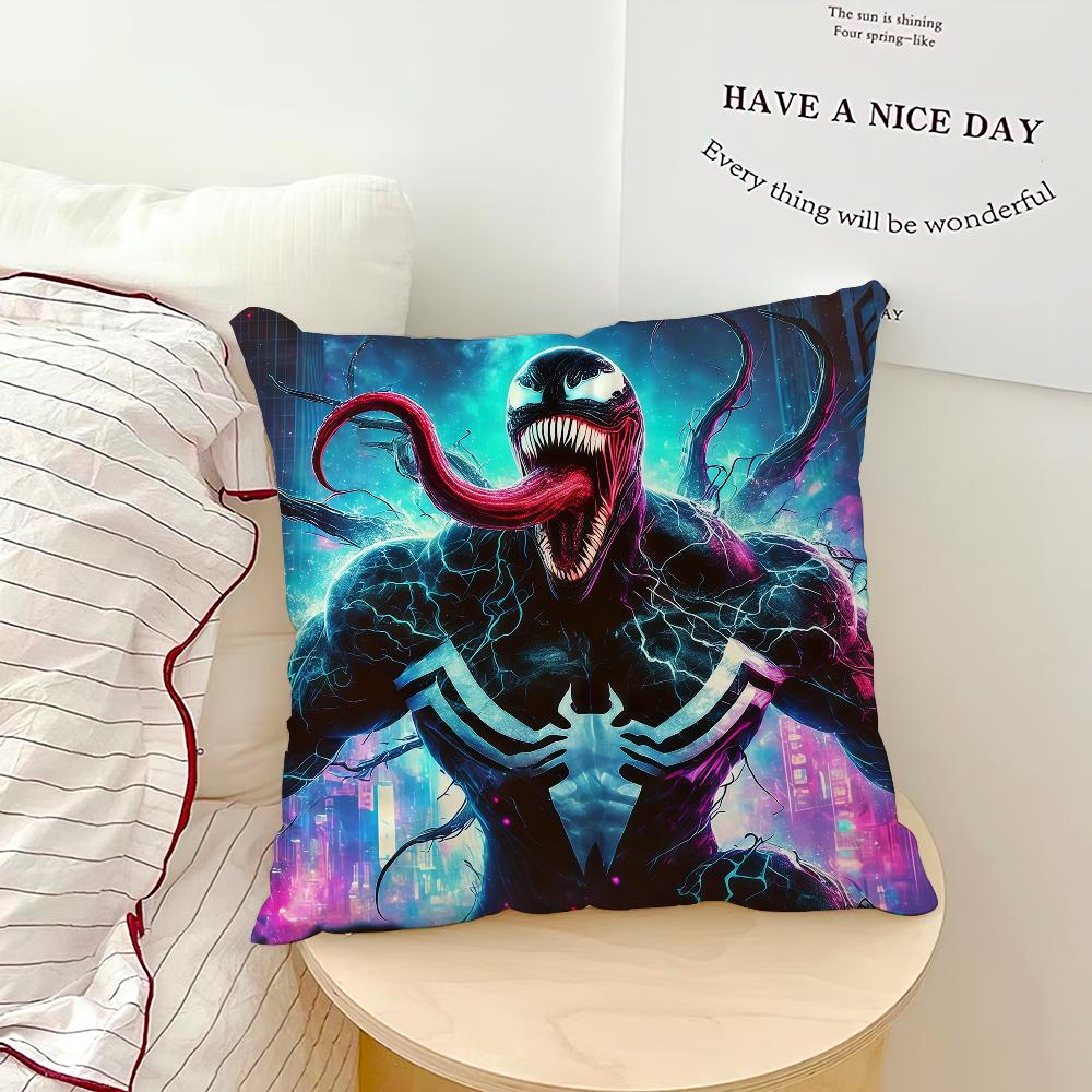 Movie Cool Art V-Venom Ml Cushion Cover Comfortable Soft Hogar Pillowcase For Sofa Living Room Bed Home Decor Protective Covers