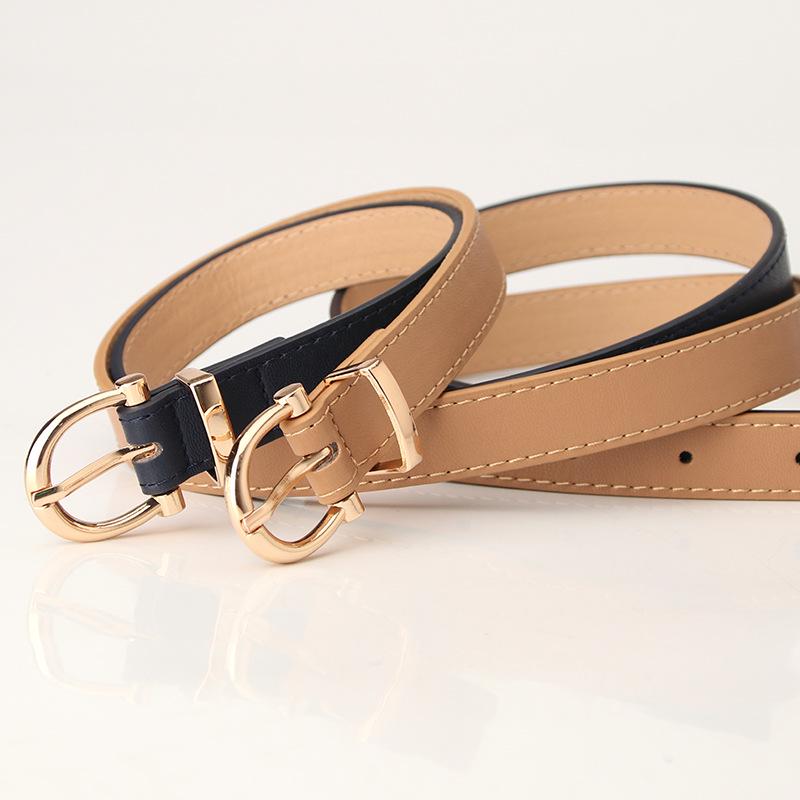 Korean Style Women's Fashion Belt - Slim Decorative Jeans Accessory